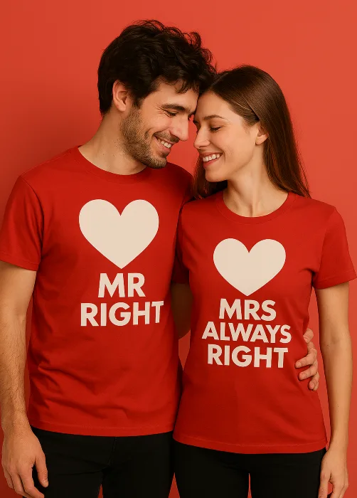 Тениски за влюбени и двойки