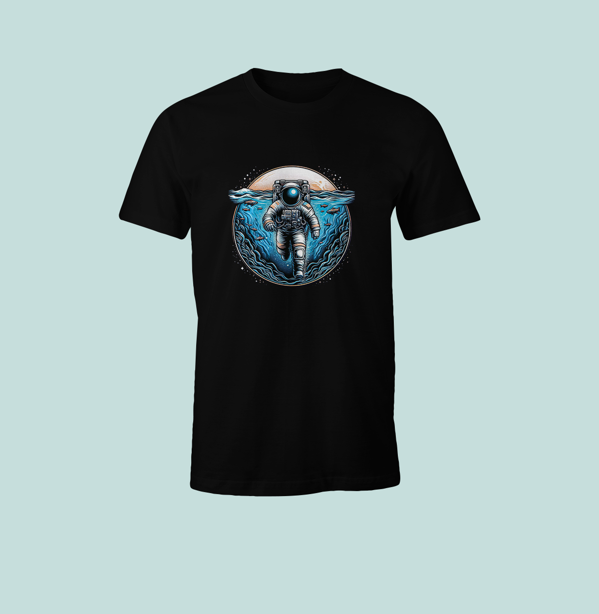 Тениска „Astronaut in the Ocean“ 