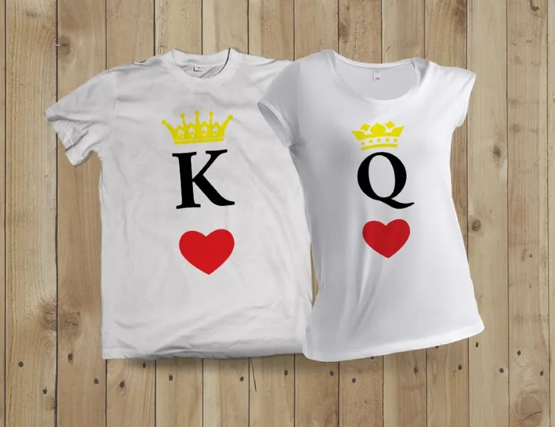 King & Queen – Тениски за влюбени